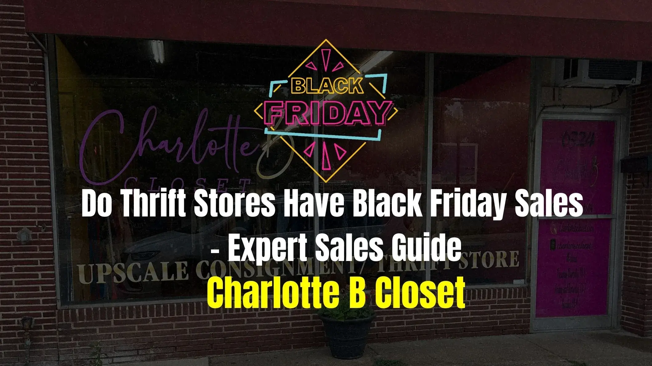 Do Thrift Stores Have Black Friday Sales - Expert Guide